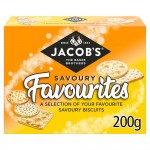 Jacobs Savoury Favourites Biscuits 200g 